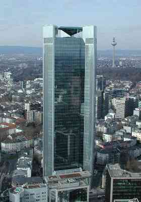 Der Trianon-Wolkenkratzer in Frankfurt